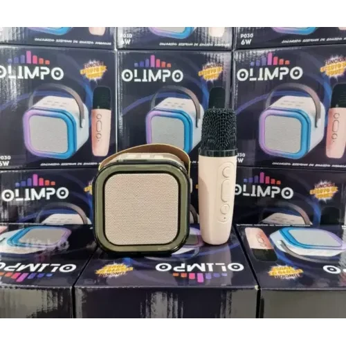 COD: W030 MINI PARL 6W KARAOKE CON MICROFONO OLIMPO PO30