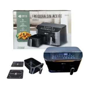 COD:T8042 FREIDORA DE AIRE DOBLE 2200W ORYX 8L