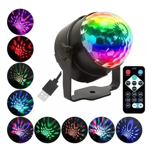 COD:T5040 Luz LED de Fiesta con Control Remoto