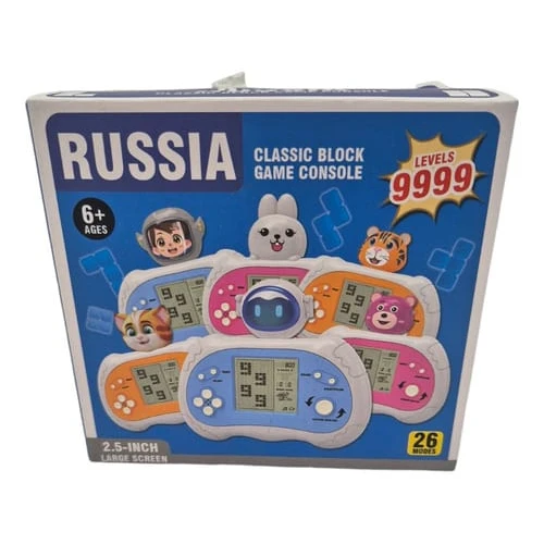 🎮 Consola Clásica Russia - 9999 Niveles
