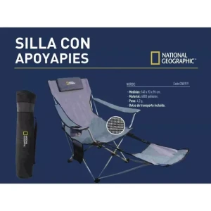 COD:8715 SILLON CON APOYA PIES NATIONAL GEOGRAPHIC