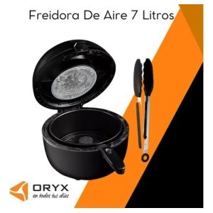 COD: T939 FREIDORA DE AIRE 7L ORYX OR939A CON PINZA SILICONADA