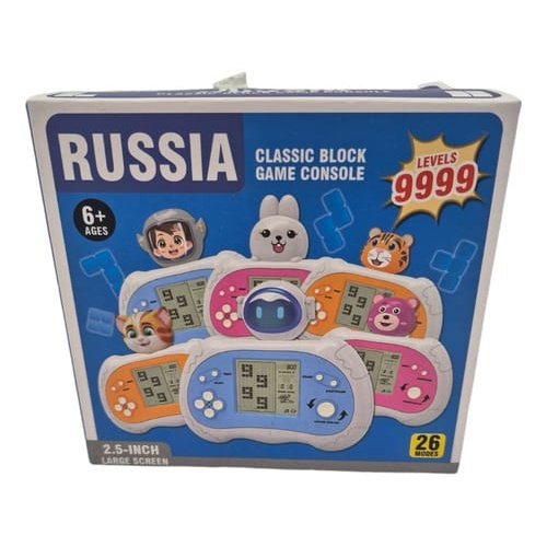 🎮 Consola Clásica Russia - 9999 Niveles