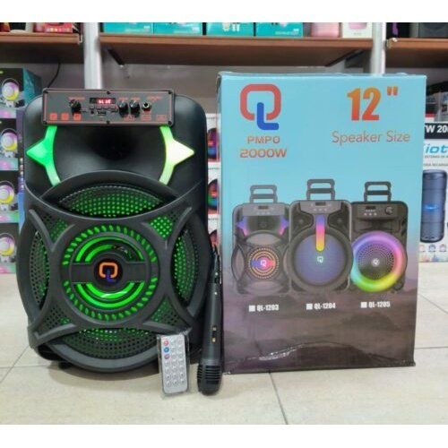 COD:MA1203 PARLANTE 12" QL1203 CON CONTROL Y MIC